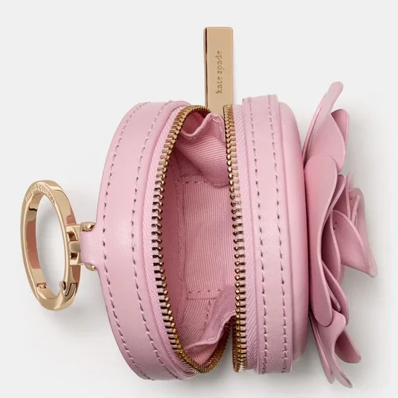 Kate Spade New York Flora Flower Novelty Bag Charm - Picture 2 of 15